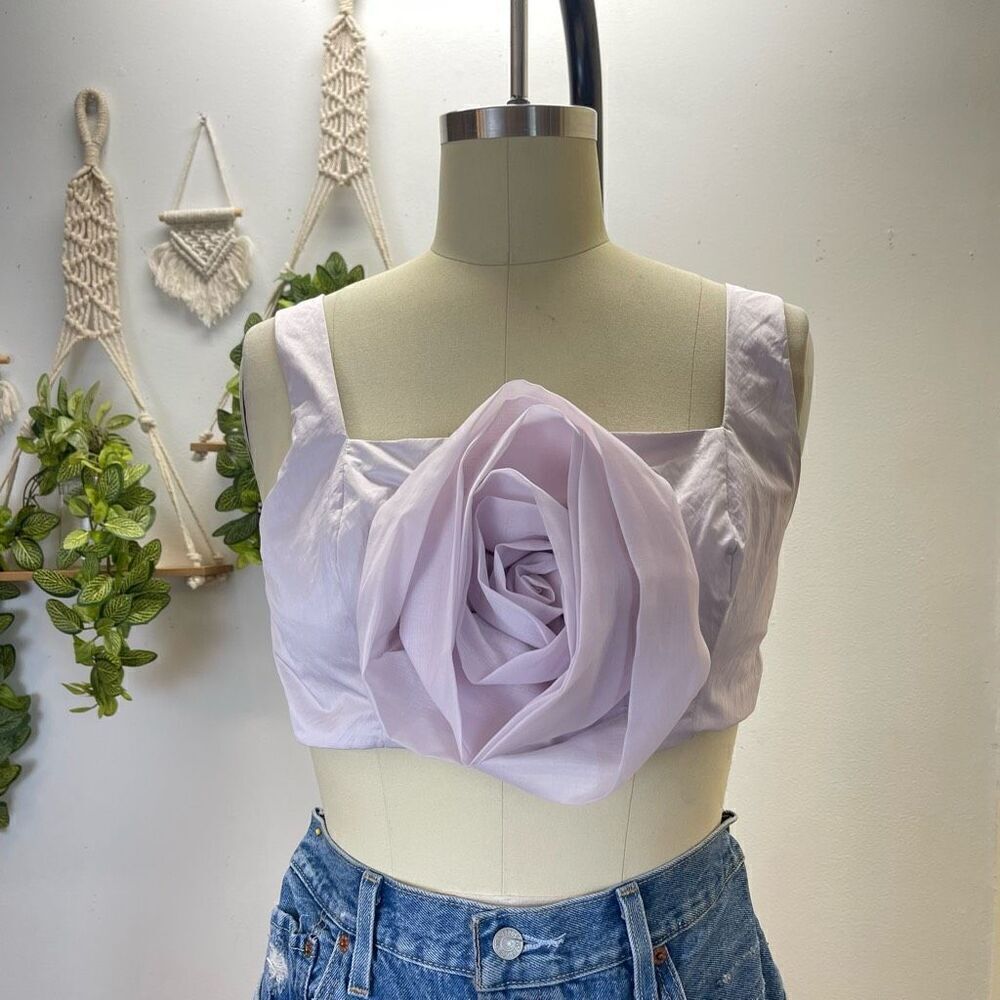 Free People Tank Flower Blouse - Picture 2 of 4